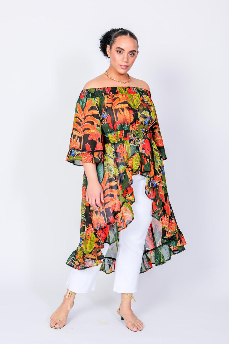 Jasmine Shoulder Duster