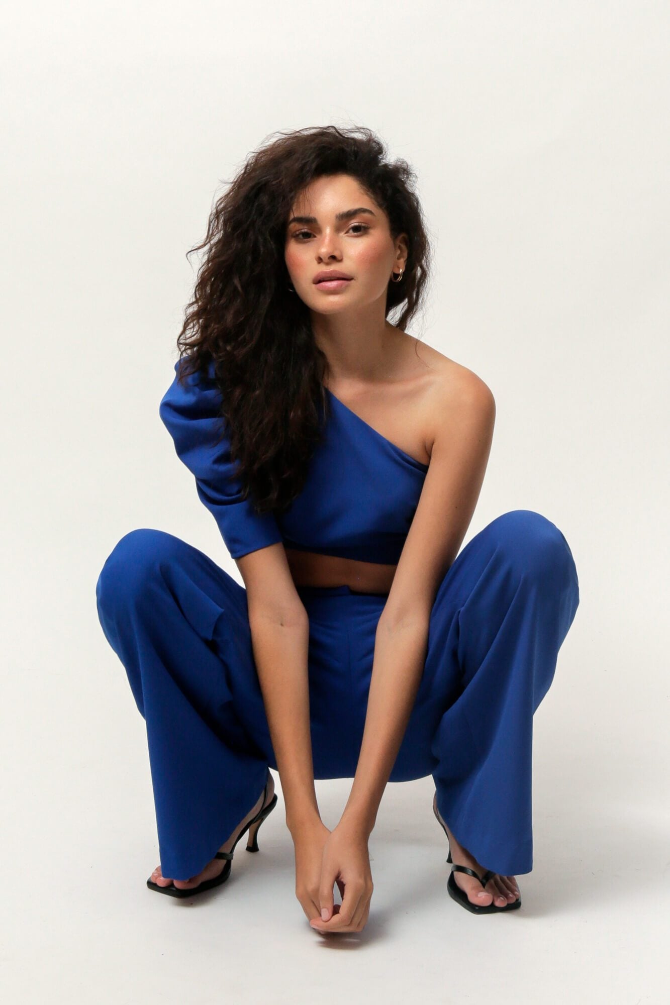 Princess Blue Hazel Crop Top and Pants Two Piece Set – LUVMEMORE